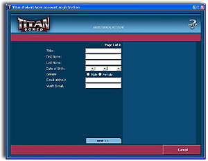 Creer un compte sur Titan Poker Creer un compte sur Titan Poker